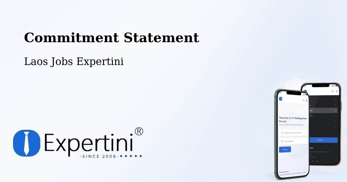 Corporate Commitment – Muang Meung - Laos Jobs Expertini